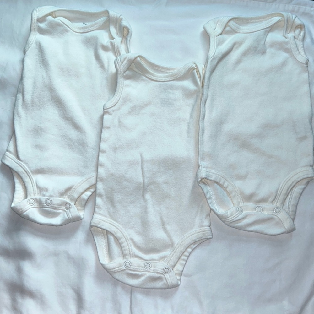 Little Planet Organic Cotton Onesies -Size 3mo